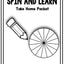 Spin and Learn Take Home Packet