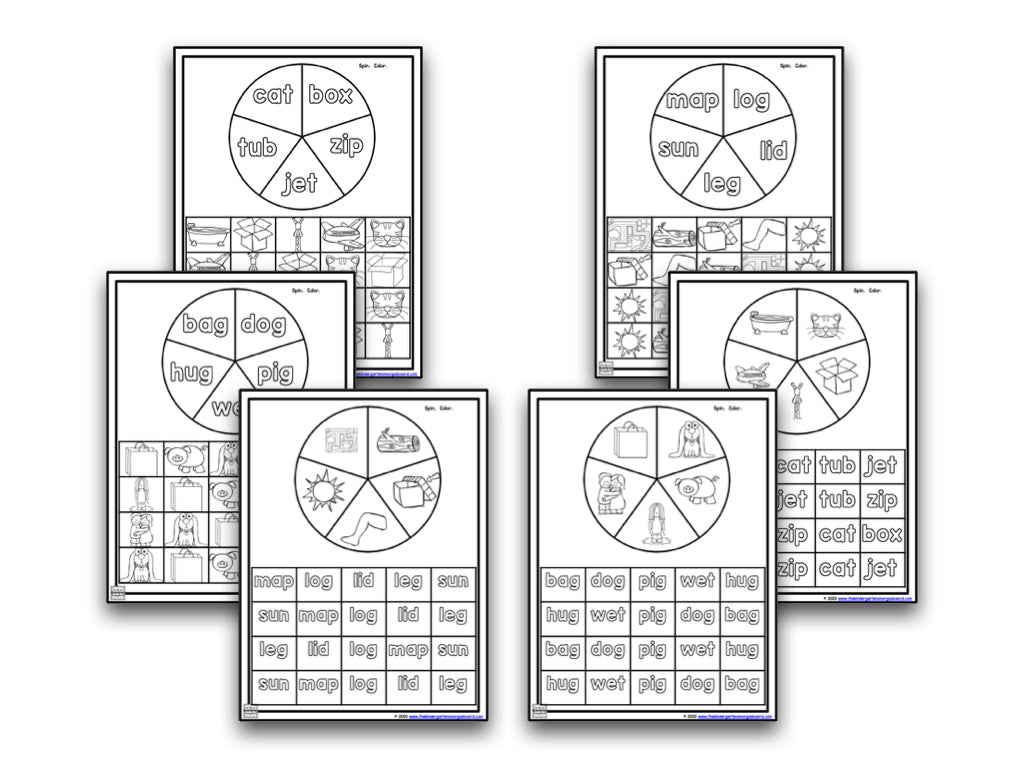 Spin and Learn Take Home Packet