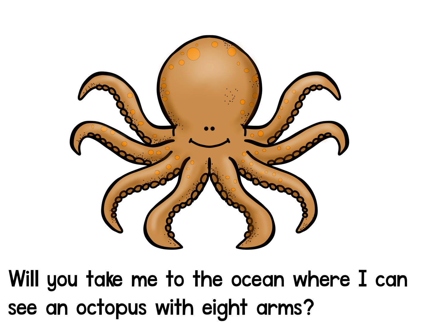 Take Me to the Ocean Emergent Reader