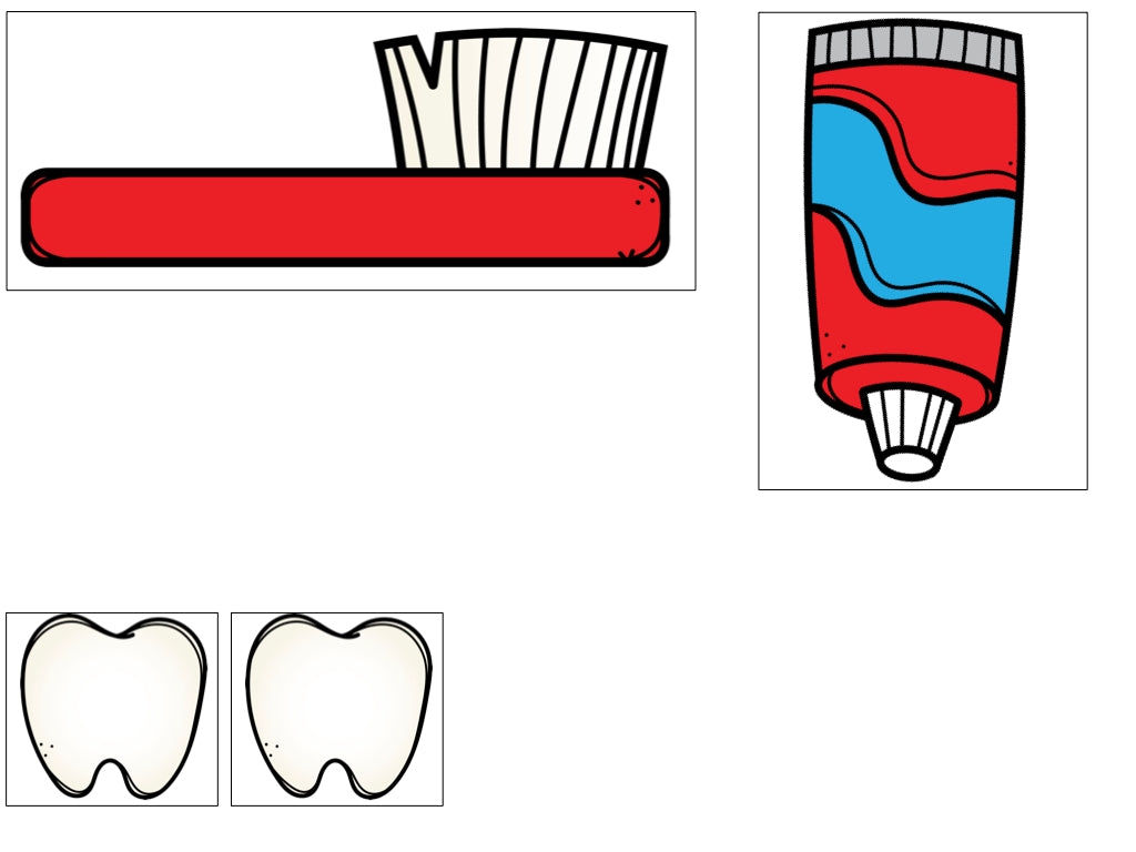 Toothbrush Sight Words