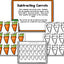 Tops and Bottoms: Carrot Math and Literacy Centers