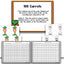 Tops and Bottoms: Carrot Math and Literacy Centers