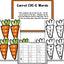 Tops and Bottoms: Carrot Math and Literacy Centers