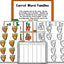 Tops and Bottoms: Carrot Math and Literacy Centers