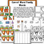 Tops and Bottoms: Carrot Math and Literacy Centers