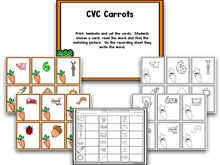 Tops and Bottoms: Carrot Math and Literacy Centers