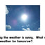 Weather Emergent Reader