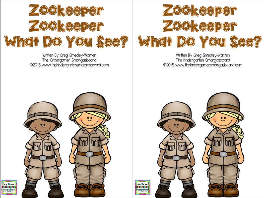 Zookeeper, Zookeeper, What Do You See? Emergent Reader
